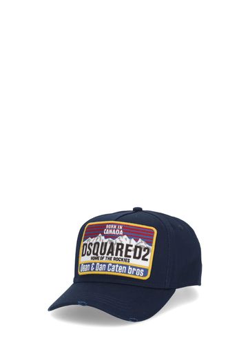 Dsquared2 Cotton Hat - Dsquared2 - Modalova