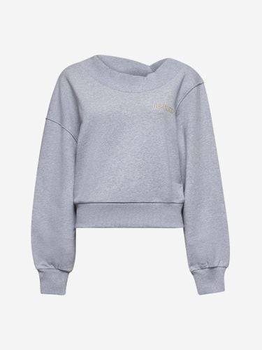 Grey Cotton Logo Sweatshirt - The Attico - Modalova