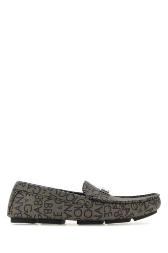 Printed Jacquard Loafers - Dolce & Gabbana - Modalova