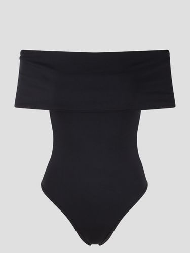 Stretch Nylon Off-the-shoulder Swimsuit - Bottega Veneta - Modalova