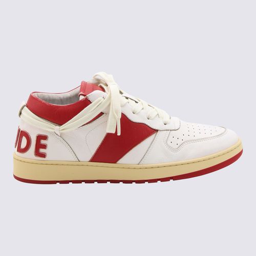 And Red Leather Sneakers - Rhude - Modalova