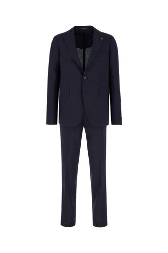 Tagliatore Navy Blue Wool Suit - Tagliatore - Modalova