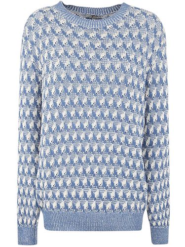 Etro Crewneck Knitted Jumper - Etro - Modalova