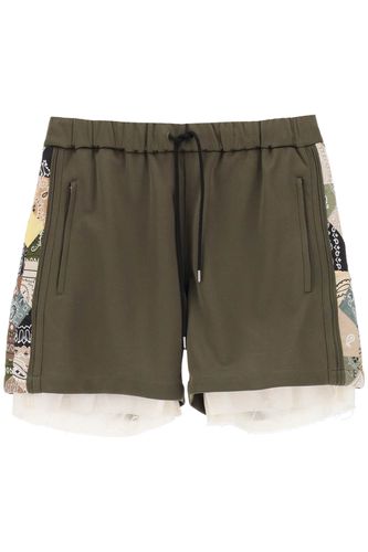 Jersey Shorts With Bandana Bands - Children of the Discordance - Modalova