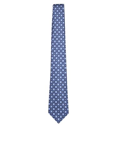 Kiton Blue Patterned Tie - Kiton - Modalova