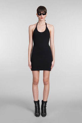 Courrèges Black Cotton Mini Dress - Courrèges - Modalova