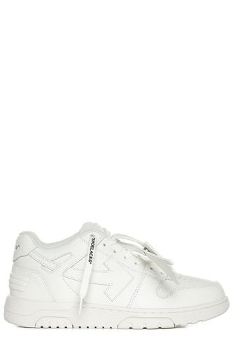 Off- Logo Patch Lace-up Sneakers - Off-White - Modalova