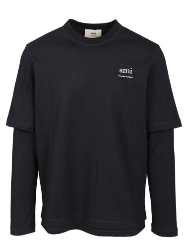 Alexandre Mattiussi Long Sleeve T-shirt - Ami Alexandre Mattiussi - Modalova