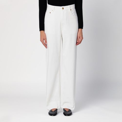 Golden Goose White Denim Trousers - Golden Goose - Modalova