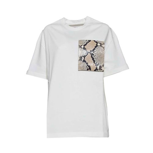 Snake Pocket Printed T-shirt - Jil Sander - Modalova