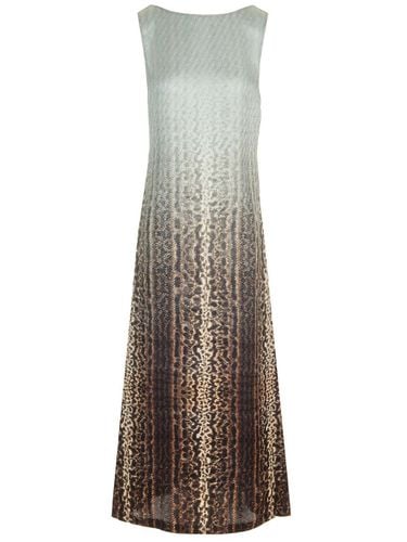 Fendi Animalier Silk Dress - Fendi - Modalova