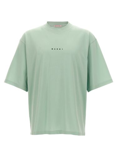 Marni Logo Print T-shirt - Marni - Modalova