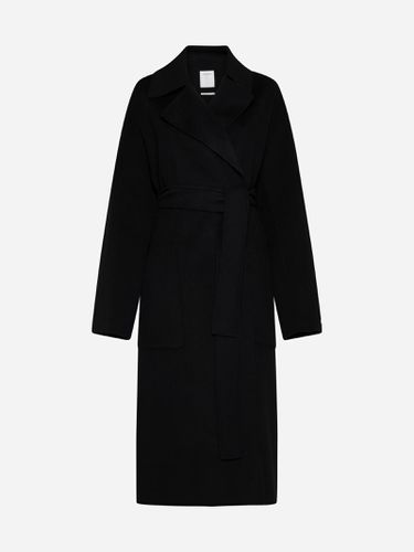 SportMax Polka Belted Wool Coat - SportMax - Modalova