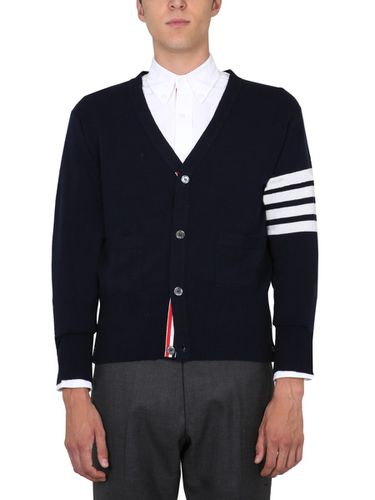 Thom Browne V-neck Cardigan - Thom Browne - Modalova