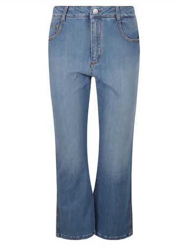 Flare Cropped Jeans - Ermanno Scervino - Modalova