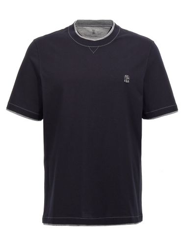 Brunello Cucinelli Layered T-shirt - Brunello Cucinelli - Modalova