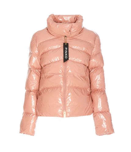 Crystal Nylon Caban Down Jacket - Pinko - Modalova