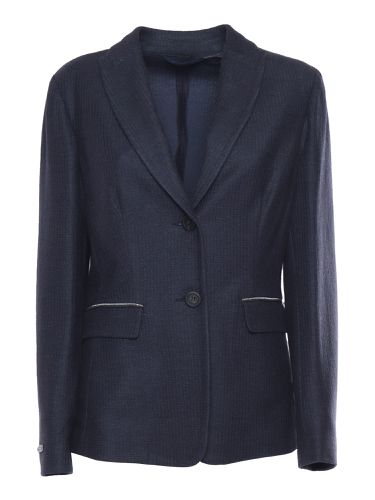 Peserico Blue Womens Blazer - Peserico - Modalova