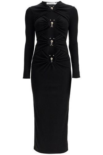 Cut Out Dress With Metallic Rings - Christopher Esber - Modalova