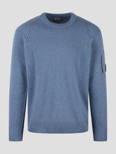 C. P. Company Lambswool Grs Crew Neck Knit - C.P. Company - Modalova