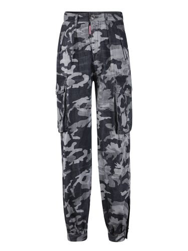 Camouflage-print Cargo Trousers - Dsquared2 - Modalova