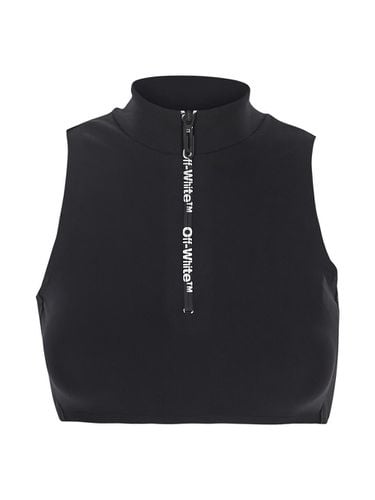 Off-White Scuba Top - Off-White - Modalova