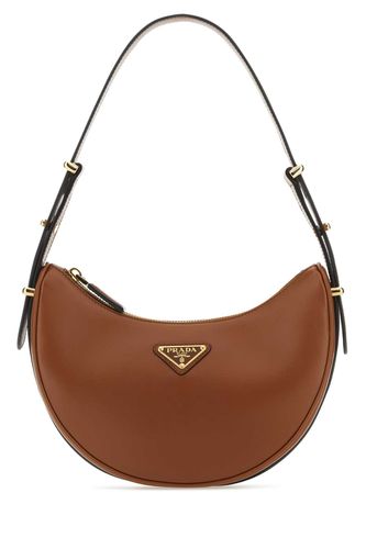 Caramel Leather Arquã¨ Handbag - Prada - Modalova