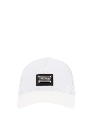 Logo Plaque Baseball Cap - Dolce & Gabbana - Modalova