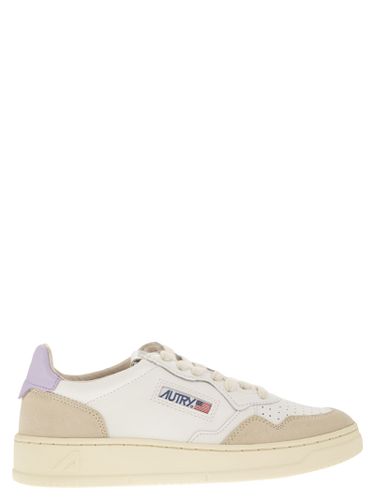 Medalist Low Leather And Suede Sneakers - Autry - Modalova
