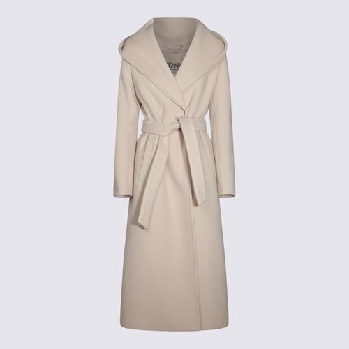 Herno Beige Wool Coat - Herno - Modalova