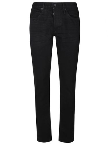 Regular 5 Pockets Plain Jeans - Tom Ford - Modalova