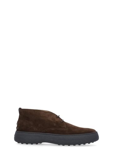 Tod's Suede Ankle Boots - Tod's - Modalova