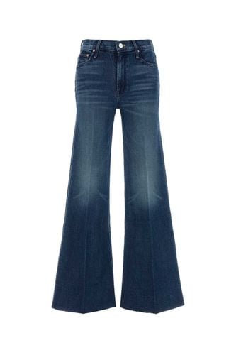 Stretch Denim The Twister Sneak Fray Wide-leg Jeans - Mother - Modalova