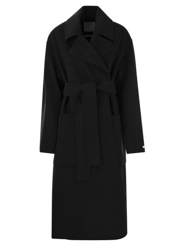 SportMax Belted Long-sleeved Coat - SportMax - Modalova