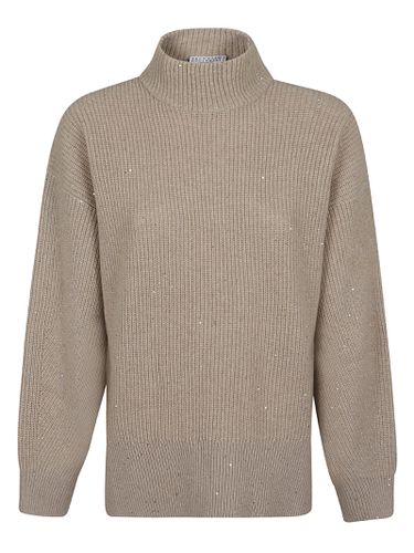 Brunello Cucinelli Mock Neck M/l - Brunello Cucinelli - Modalova