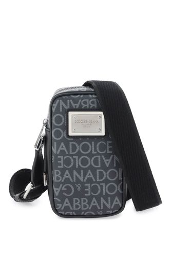 Dolce & Gabbana Canvas Shoulder Bag - Dolce & Gabbana - Modalova