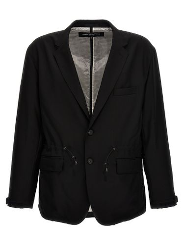 Single-breasted Drawstring Blazer - Comme des Garçons Homme - Modalova