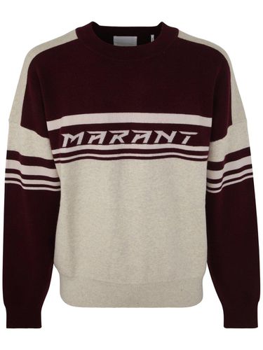 Logo Intarsia Crewneck Jumper - Isabel Marant - Modalova