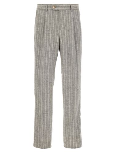 Brunello Cucinelli Pinstripe Pants - Brunello Cucinelli - Modalova