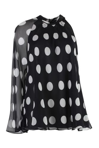 Carella Polka-dot Silk Blouse - Max Mara Studio - Modalova