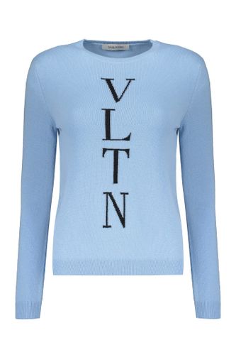 Long Sleeve Crew-neck Sweater - Valentino Garavani - Modalova