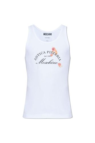 Antica Pizzeria Knit Tank Top - Moschino - Modalova