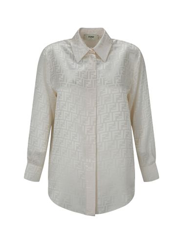 Fendi Silk Twill Shirt - Fendi - Modalova