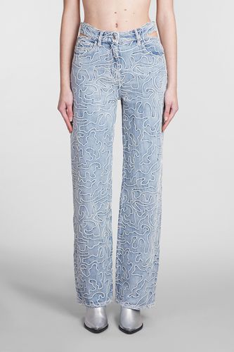 IRO Lambert 2 Jeans In Cyan Cotton - IRO - Modalova