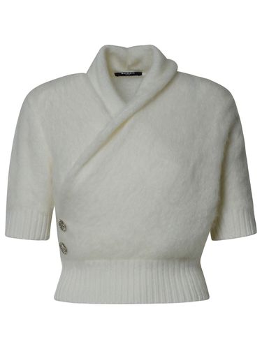 Virgin Wool Blend Sweater - Balmain - Modalova