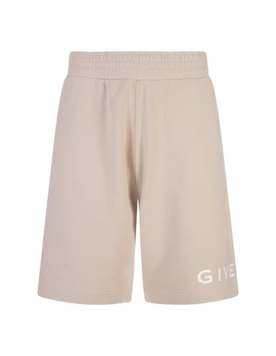 Archetype Bermuda Shorts In Clay Gauze Fabric - Givenchy - Modalova
