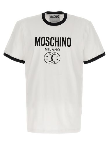 Moschino double Smile T-shirt - Moschino - Modalova