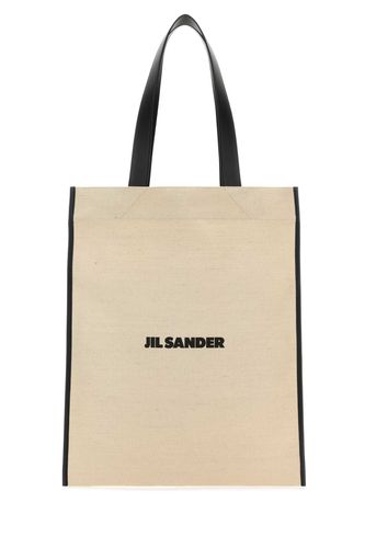 Jil Sander Sand Canvas Shopping Bag - Jil Sander - Modalova