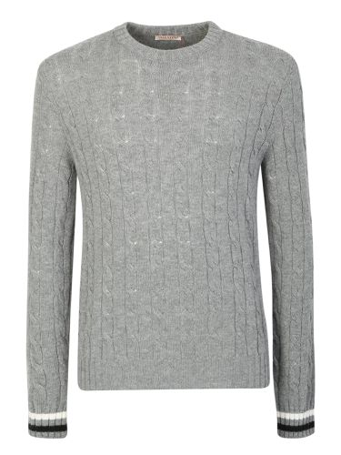 Cable Sweater Made Of Soft Virgin Wool - Valentino - Modalova