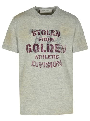 Golden Goose Gray Cotton T-shirt - Golden Goose - Modalova